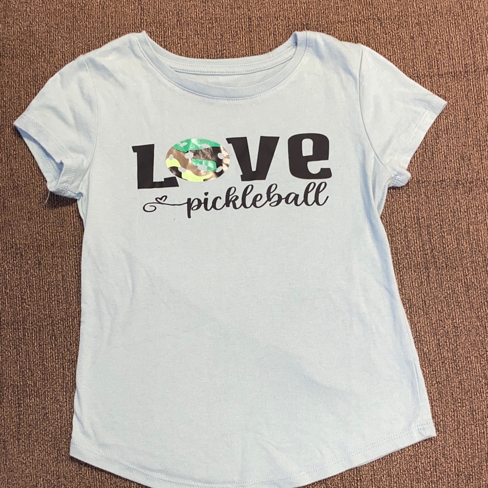 Custom Love pickleball tee